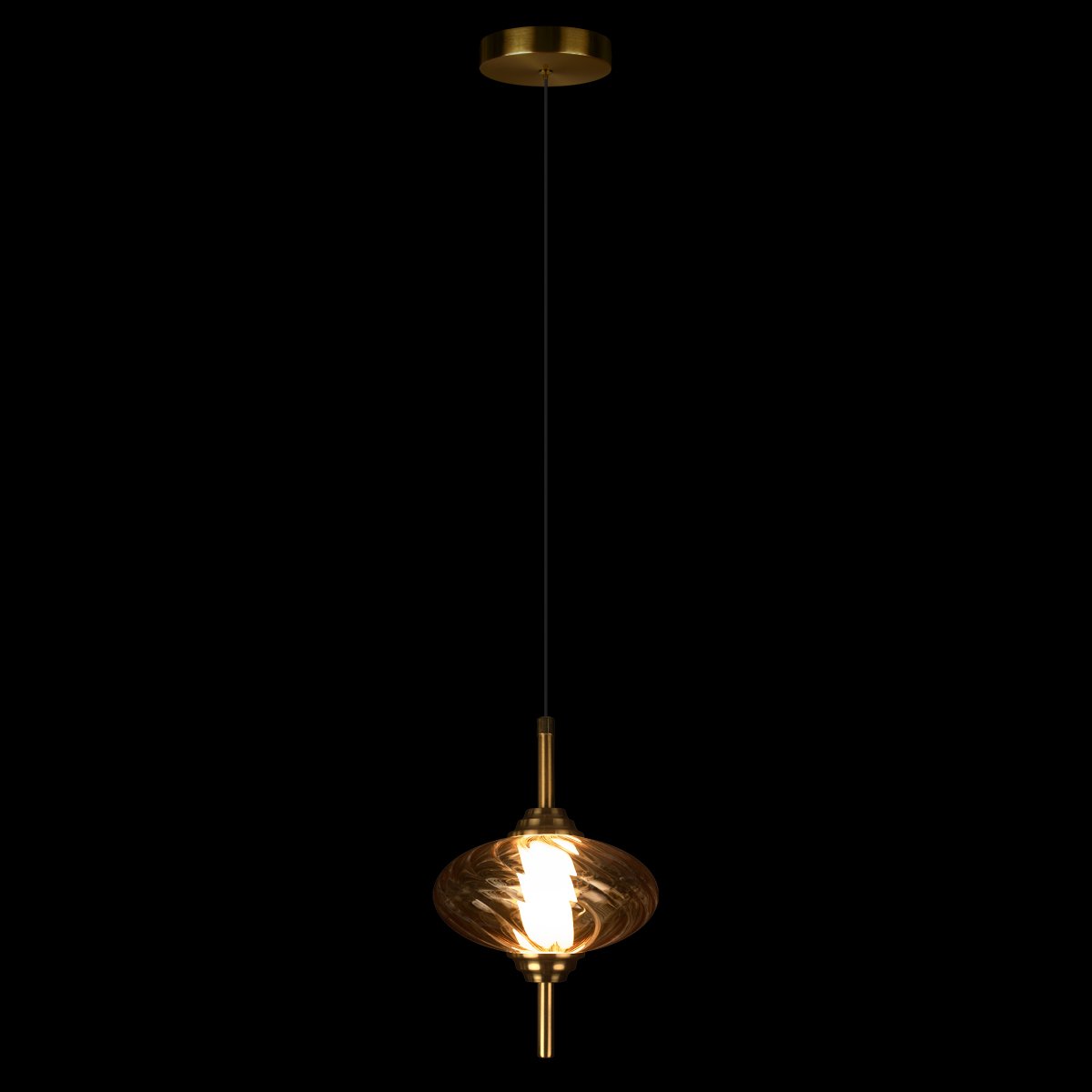 Светильник подвесной Loft It Helix 10421/C Amber