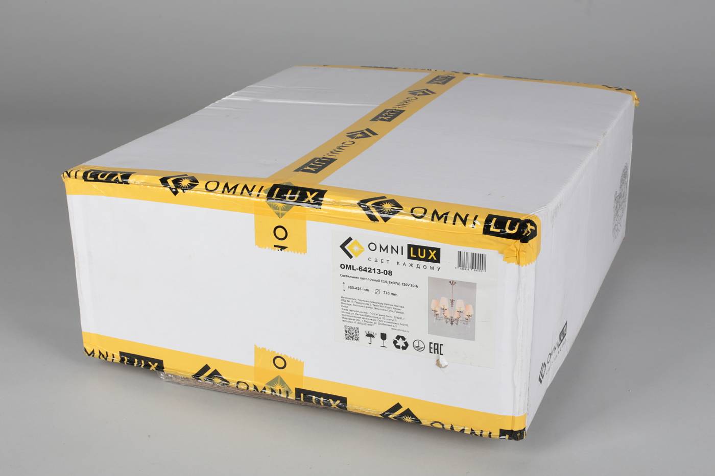 Потолочная люстра Omnilux Rivoli OML-64213-08