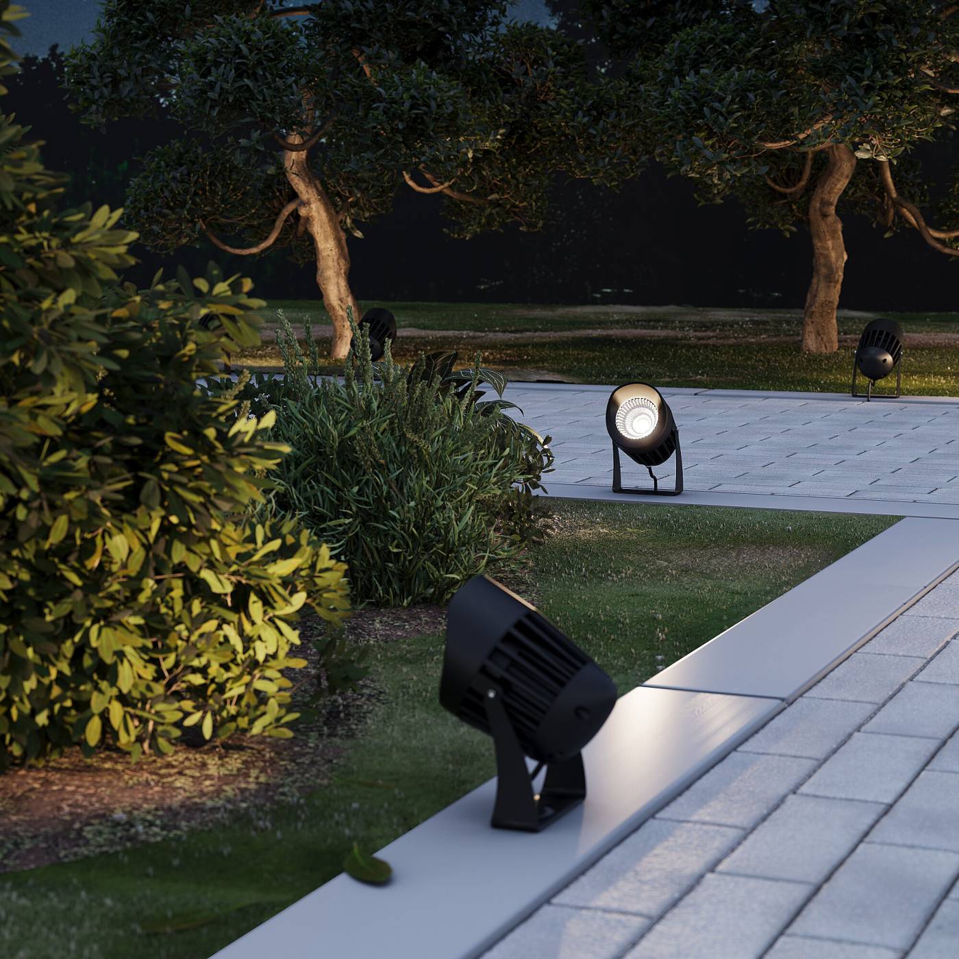 Landscape (35186/S) черный Прожектор уличный Elektrostandard Landscape Landscape (35186/S) черный