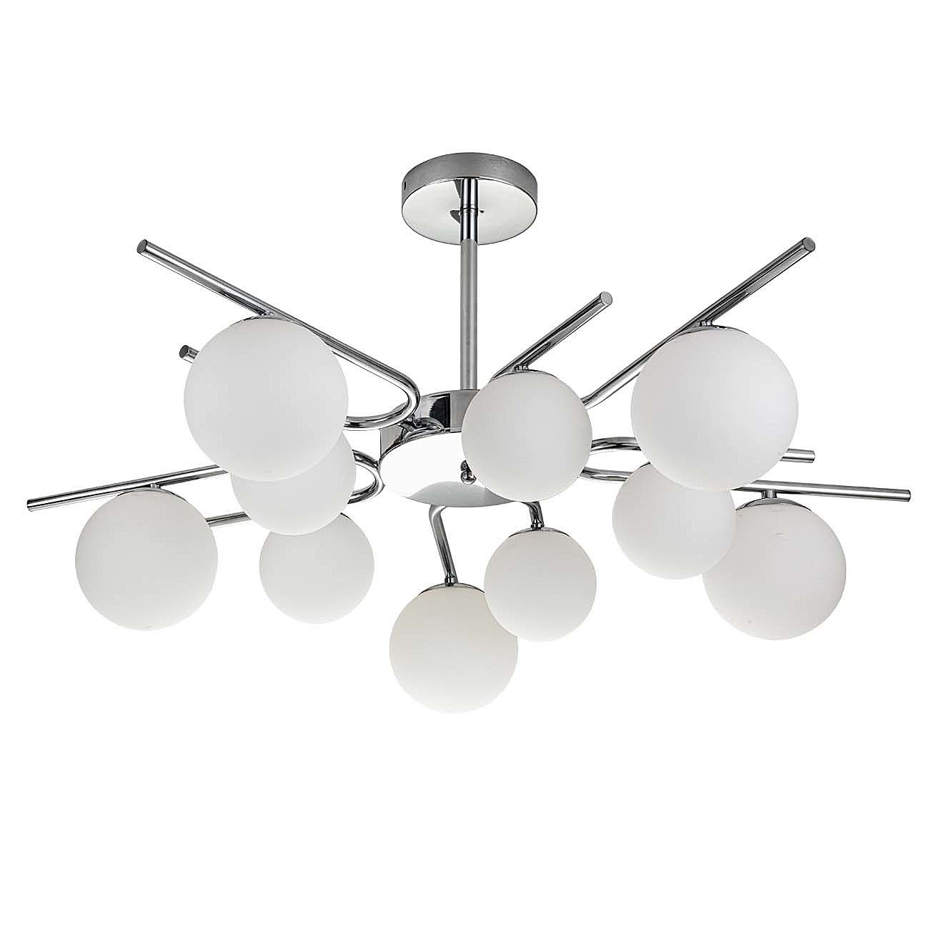 642/10P Silver Потолочная люстра Escada Sphere 642/10P Silver