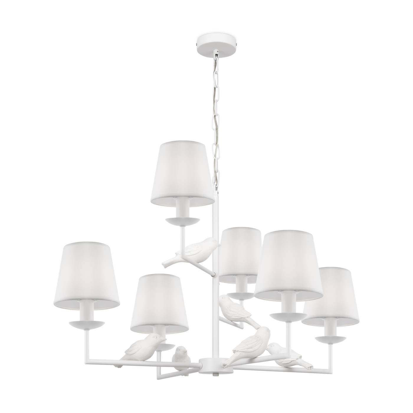 FR5270PL-06W Подвесная люстра Комфи / Comfy Freya FR5270PL-06W