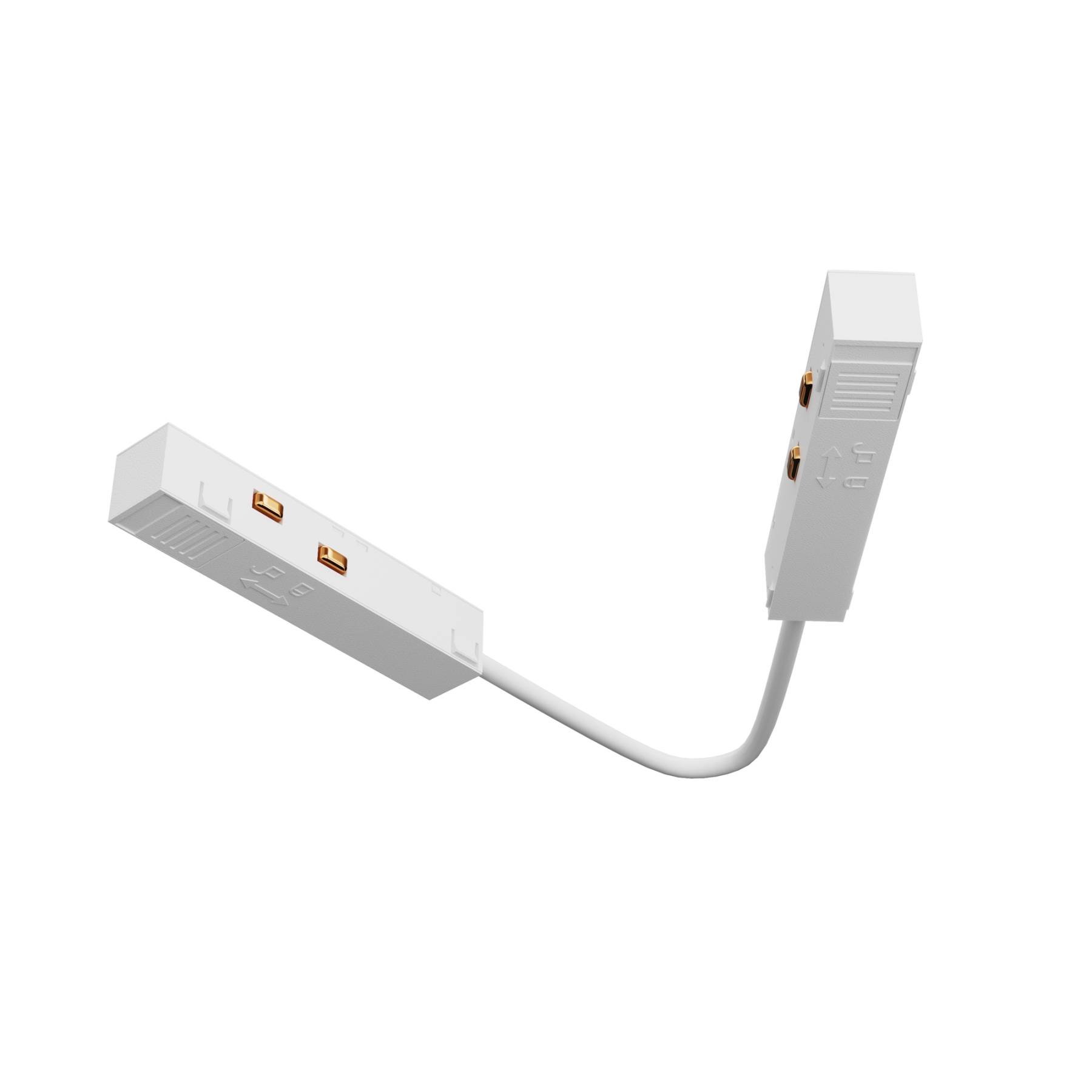 TRA034CPC-42W-15 Коннектор питания угловой 15 см Maytoni Accessories for tracks Exility TRA034CPC-42W-15