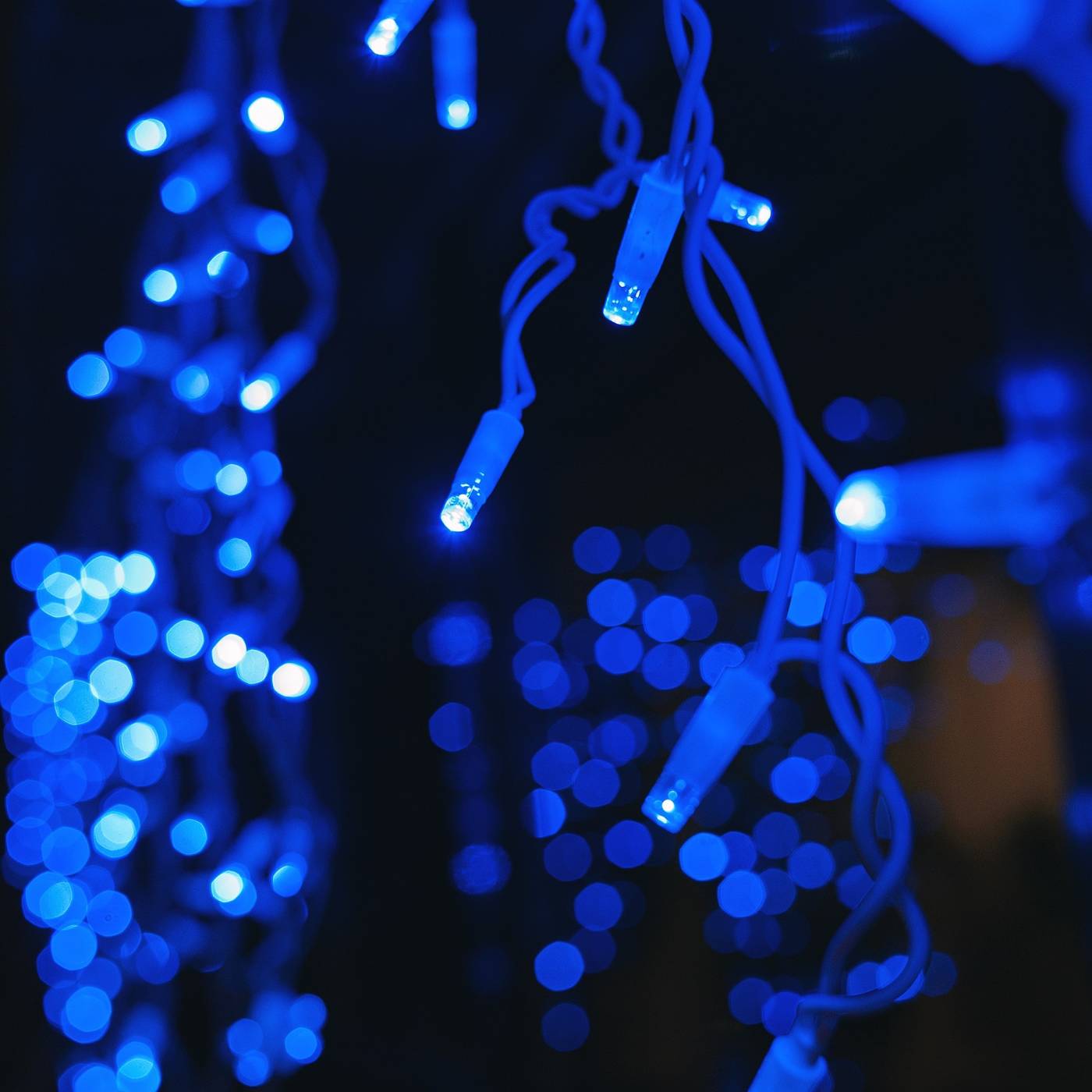 ULD-B3010-200/TWK BLUE IP67 Бахрома светодиодная с эффектом мерцания, 3м Uniel ULD-B3010-200/TWK BLUE IP67