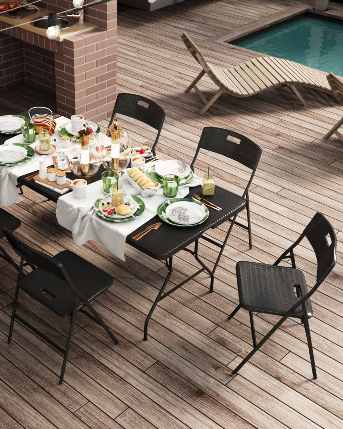 Складной стул Stool Group SUPERLITE УТ000035954