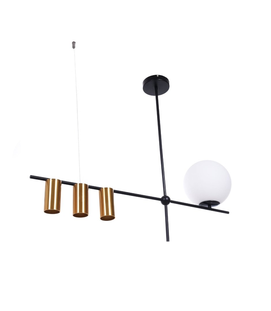 LDP 6042-4 BK+MD Светильник подвесной Lumina Deco Drino LDP 6042-4 BK+MD