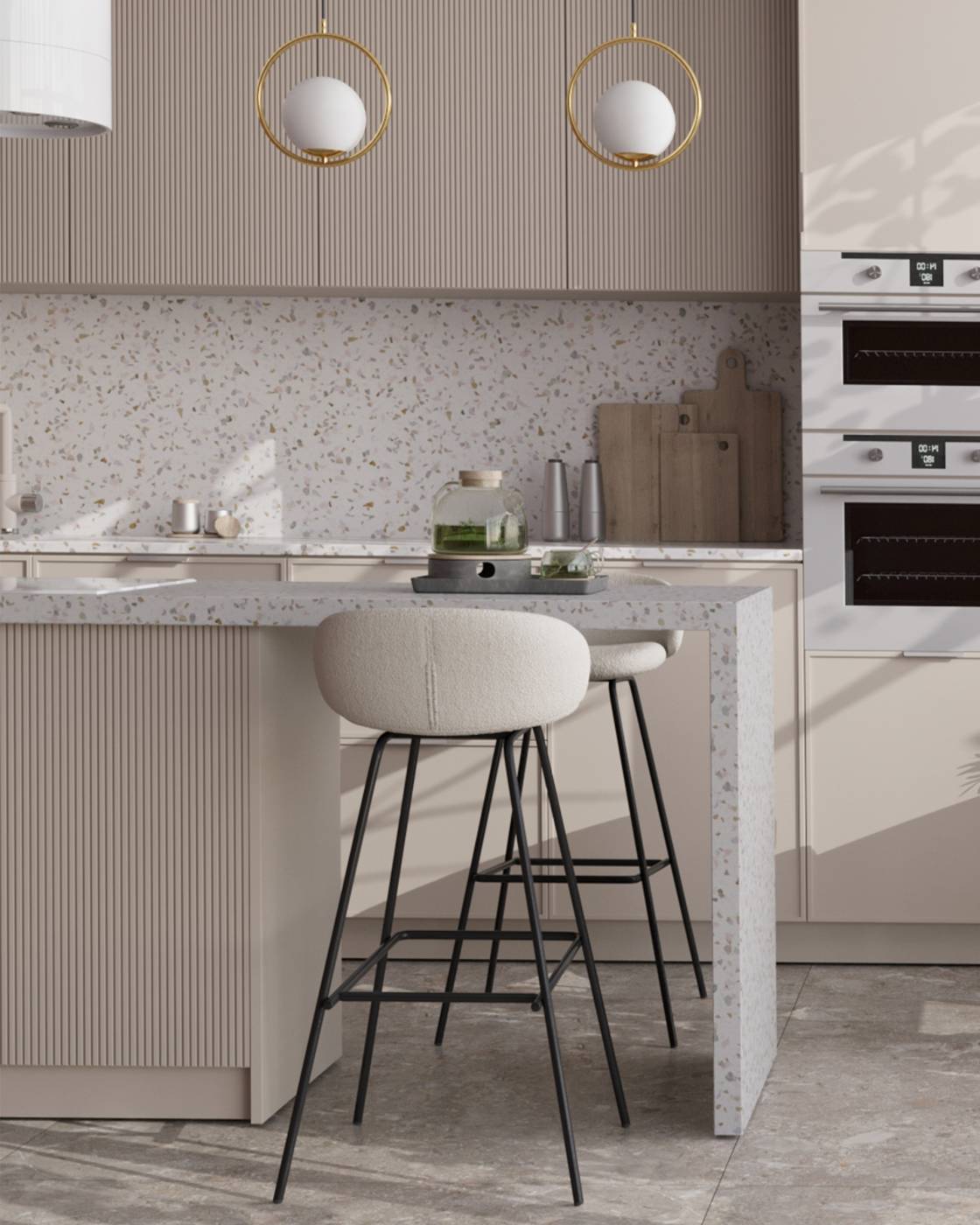 Барный стул Stool Group Nita 9091C l.beige UF998-1