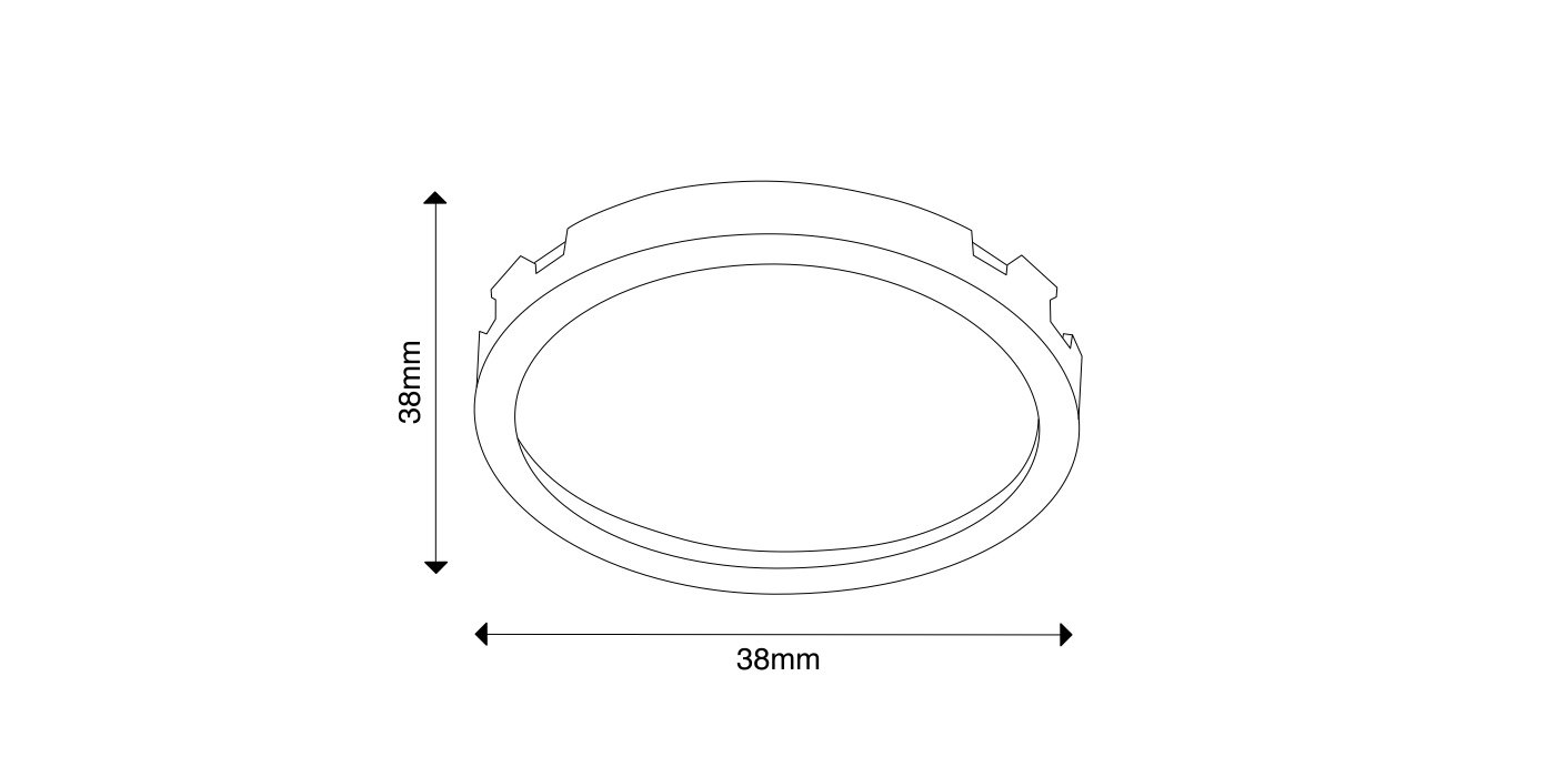 00-00003773 Стекло прозрачное для светильников FS, FS-GL-TR, SWG PRO 00-00003773