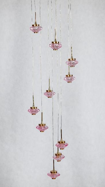 Люстра каскадная Gerhort G52140 G52145/10BRS PK