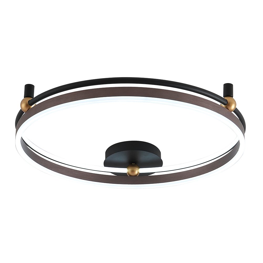 FERNANDO PL72W LED COFFEE/BLACK Потолочная люстра Crystal Lux Fernando FERNANDO PL72W LED COFFEE/BLACK