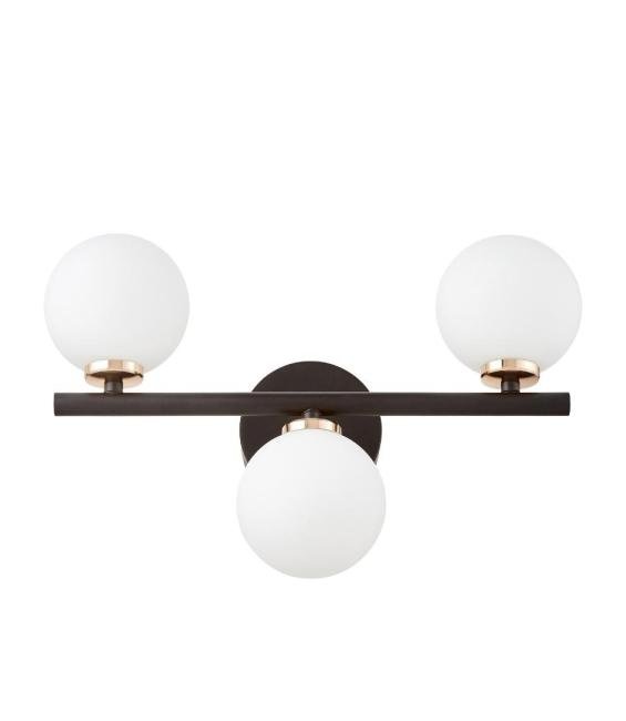 LDW 6033-3 BK+F.GD Настенное бра Lumina Deco Marsiada LDW 6033-3 BK+F.GD