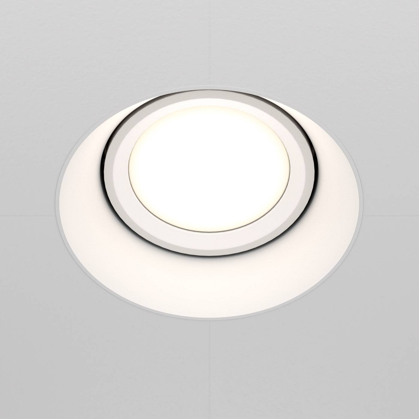 Встраиваемый светильник Maytoni Dot DL042-01-RD-W