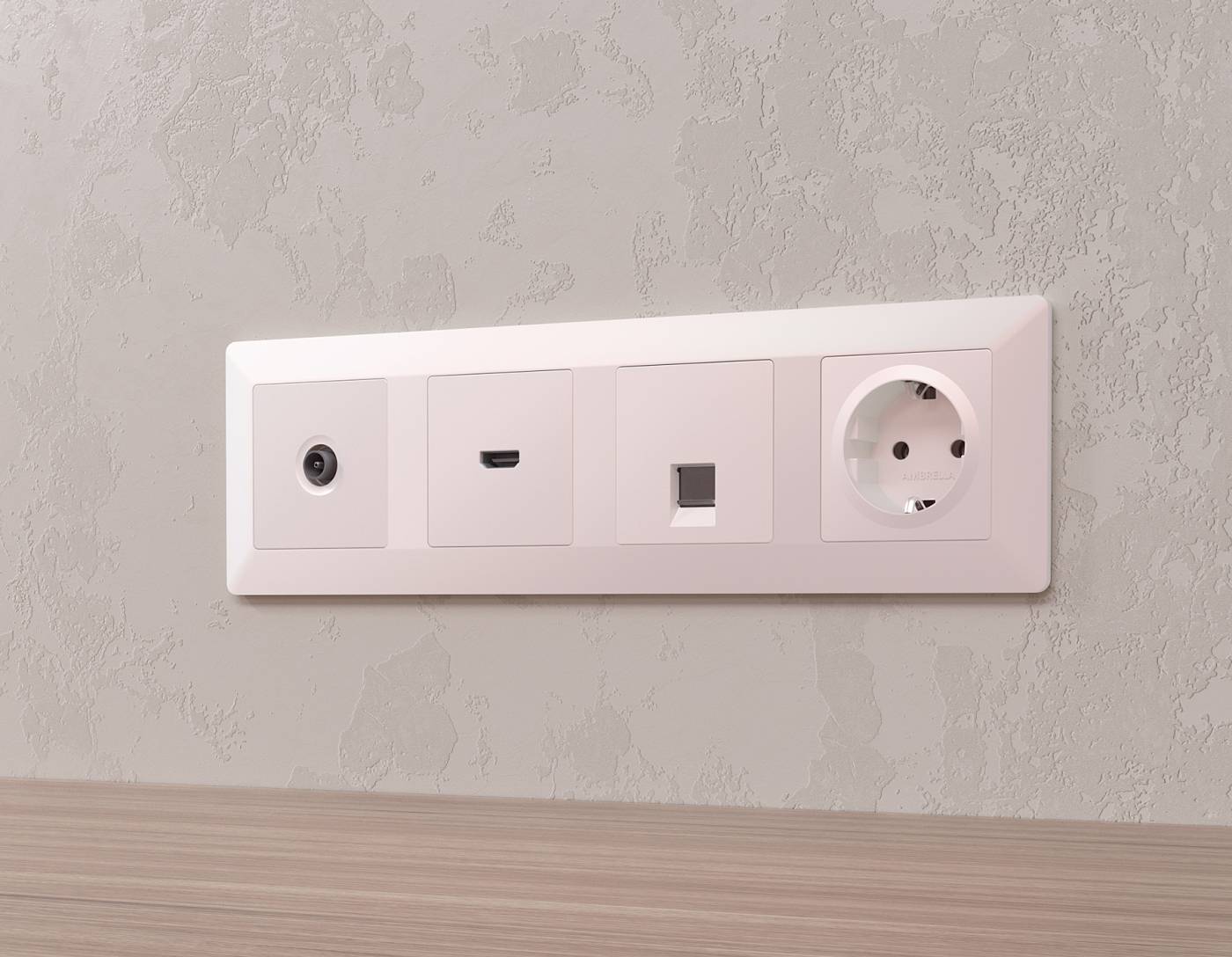 Накладка на механизм Ambrella Volt ALFA AP2130