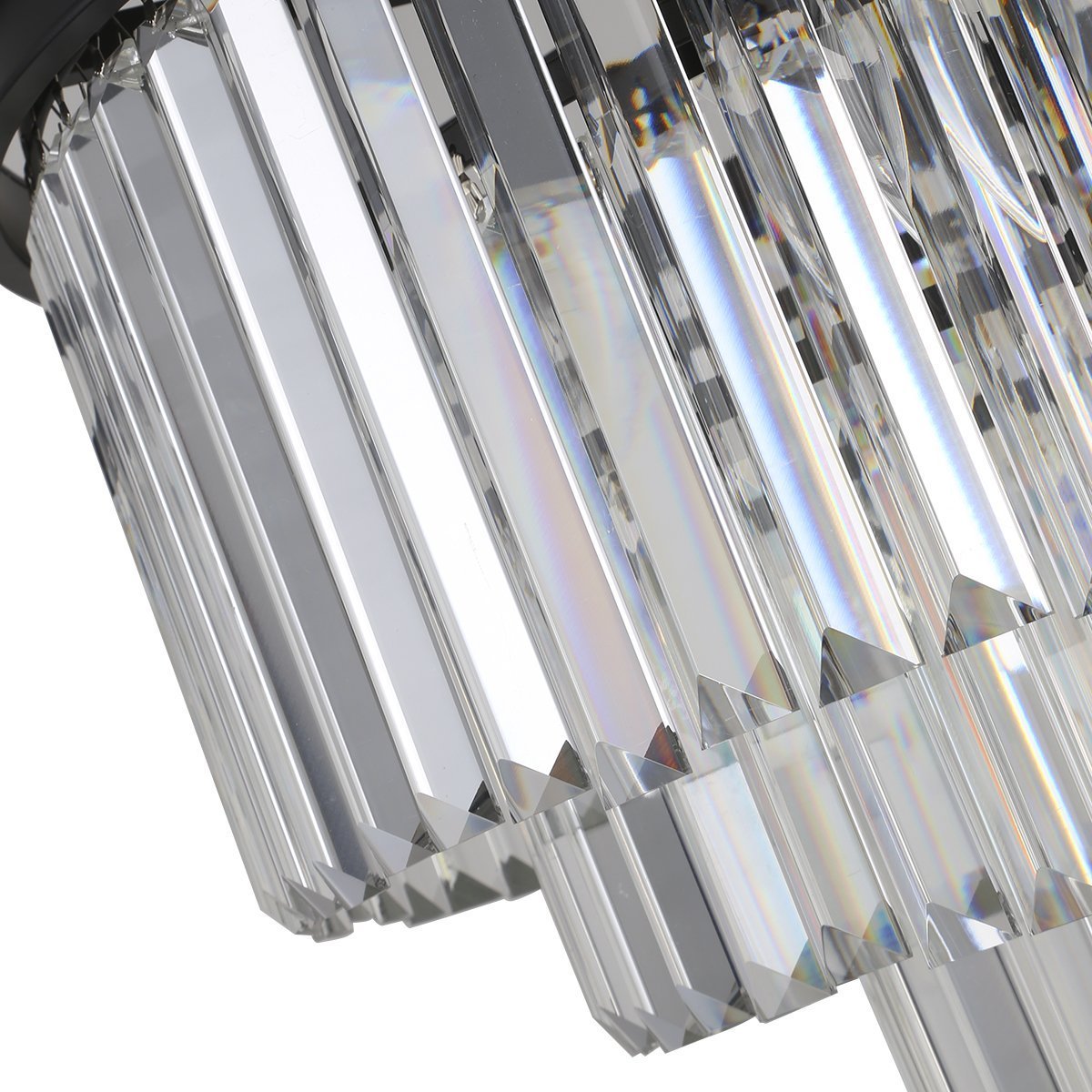 KR0387P-6 black/clear Подвесная люстра Delight Collection 1920s Odeon KR0387P-6 black/clear