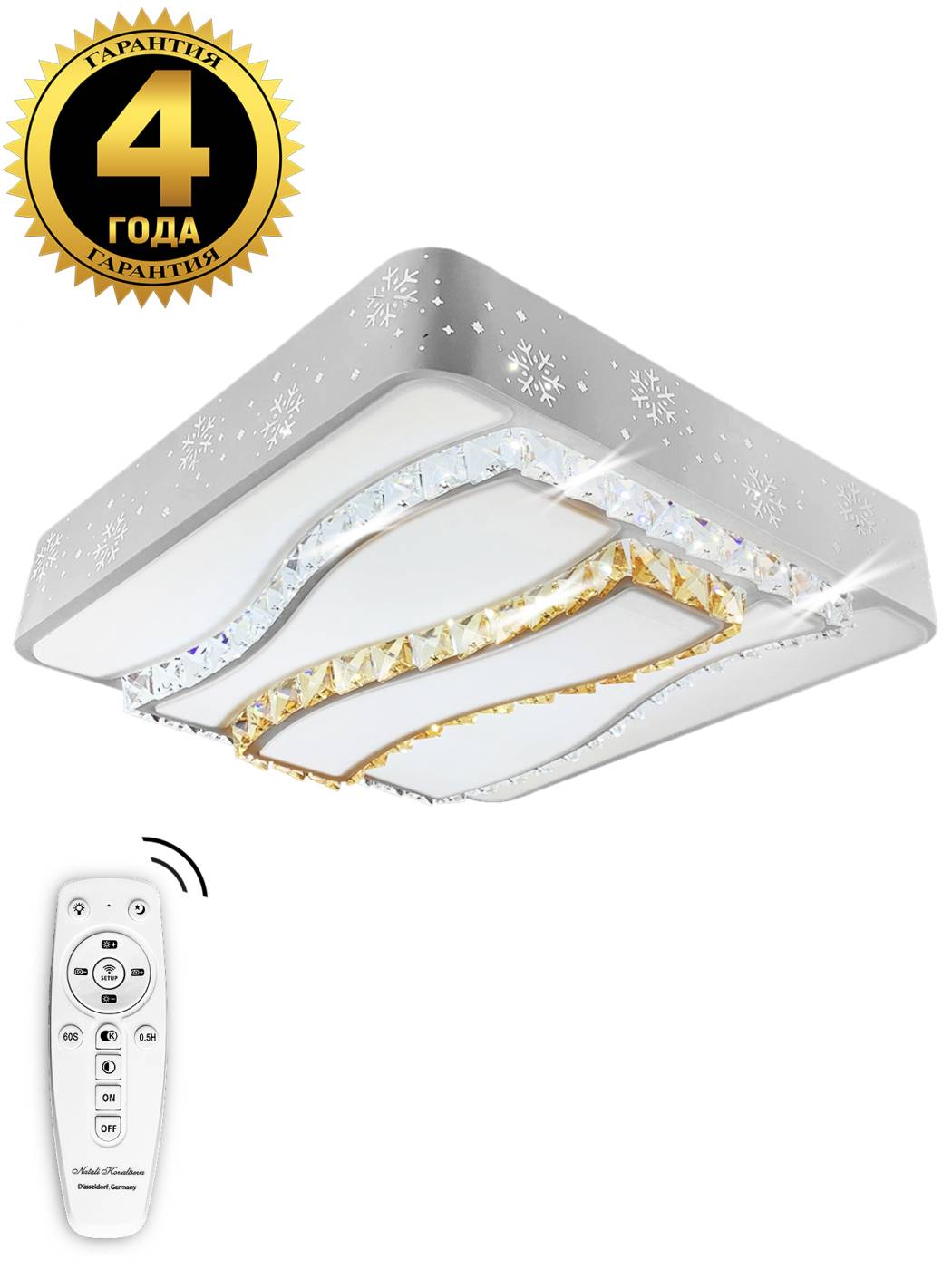 TECHNO STYLE 71026/1W Потолочная светодиодная люстра Technology Style Natali Kovaltseva TECHNO STYLE 71026/1W
