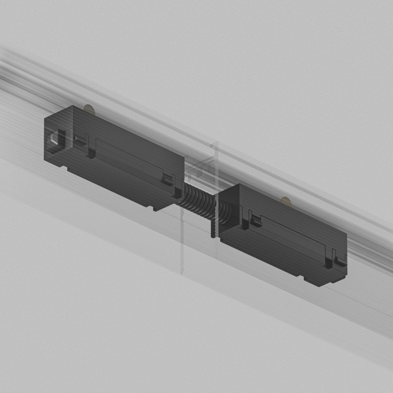 TR2422-BK Коннектор SMART SLIM BASE | СМАРТ СЛИМ БЕЙС Denkirs TR2422-BK