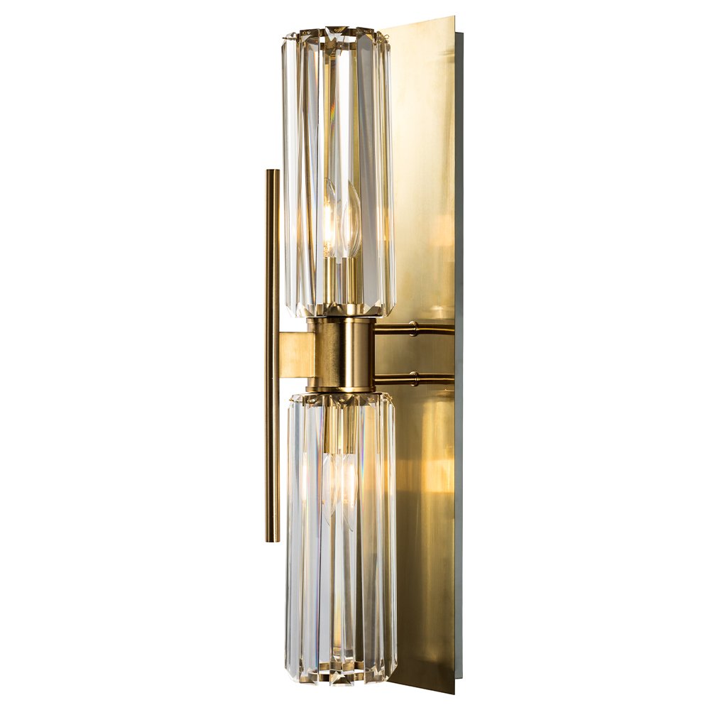 Настенное бра Crystal Lux Magdolina MAGDOLINA AP2 BRONZE/TRANSPARENTE
