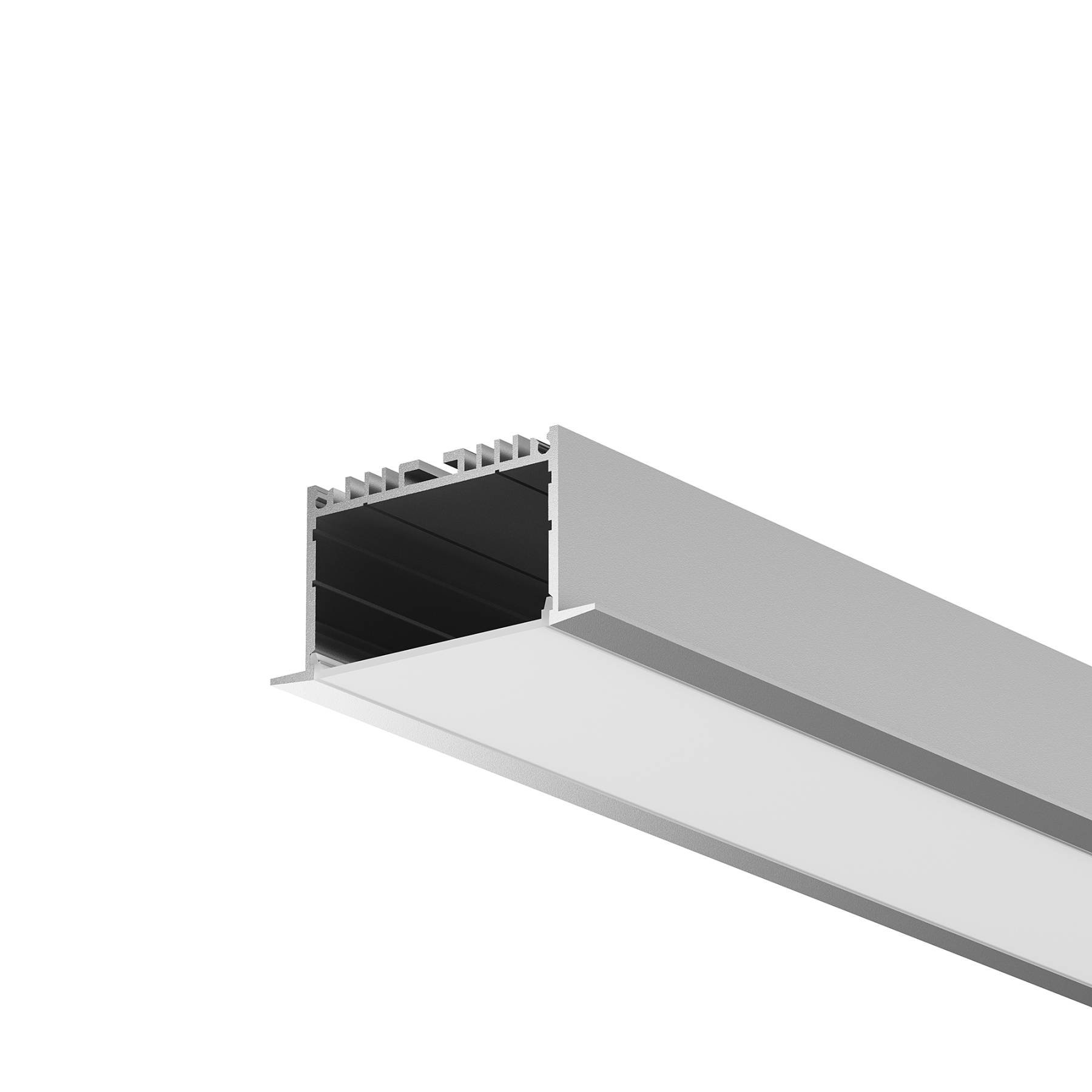 632004 Алюминиевый профиль встраиваемый ALM-6332-S-2M Maytoni Встраиваемый с накладным фланцем профиль 632004