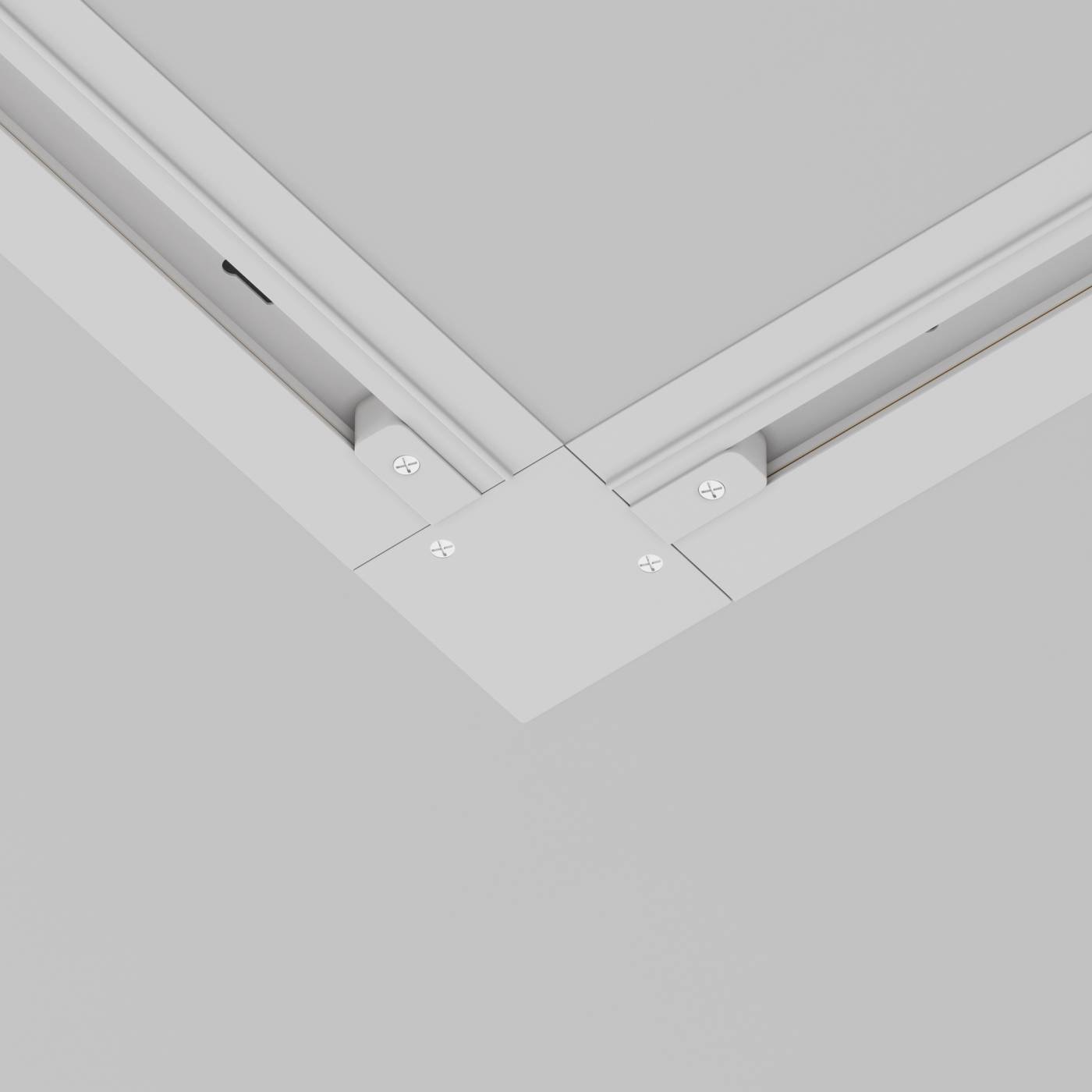 TRA002CL-11W Коннектор L-образный Maytoni Accessories for tracks TRA002CL-11W