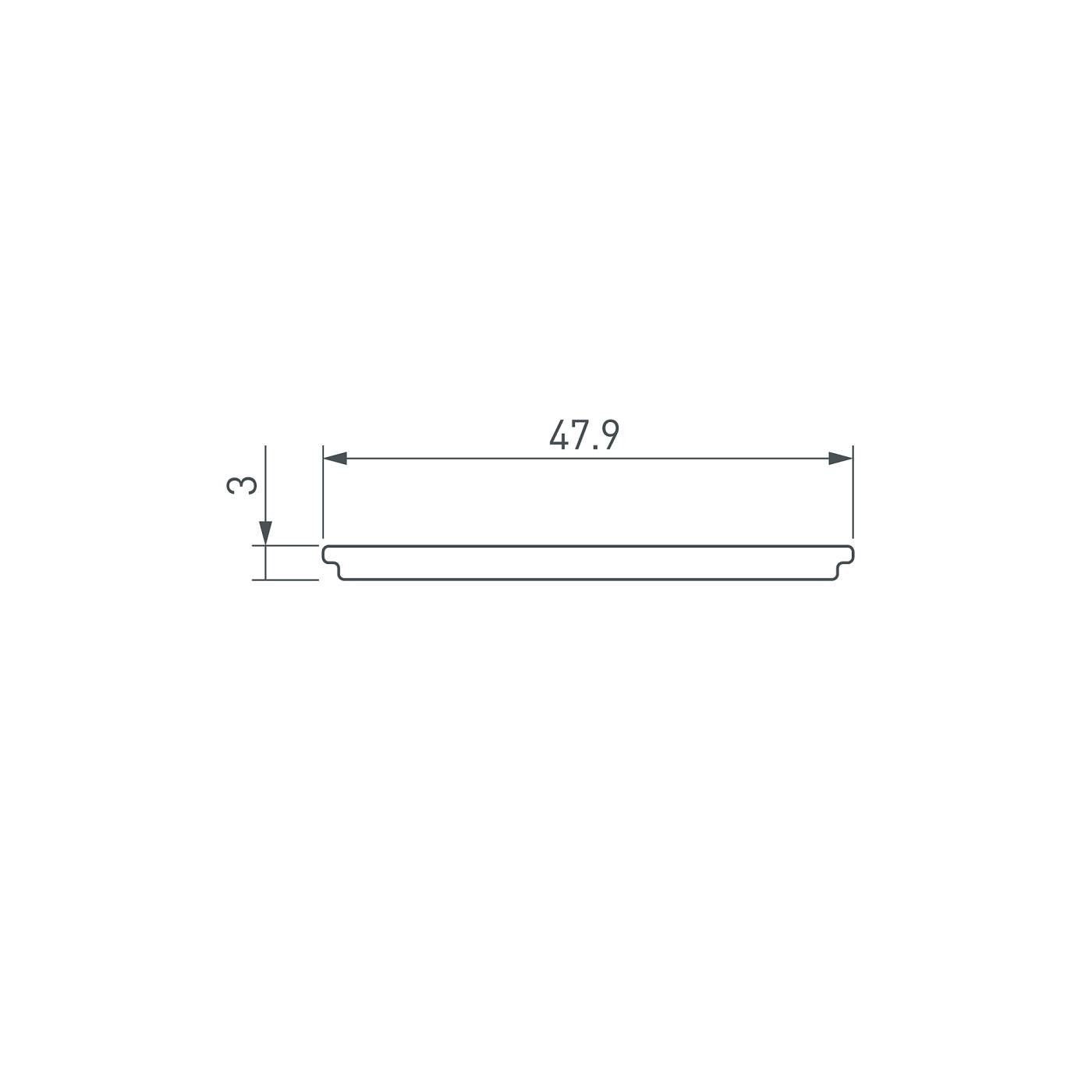 051691 Экран для профиля Arlight Arh-Fantom 051691