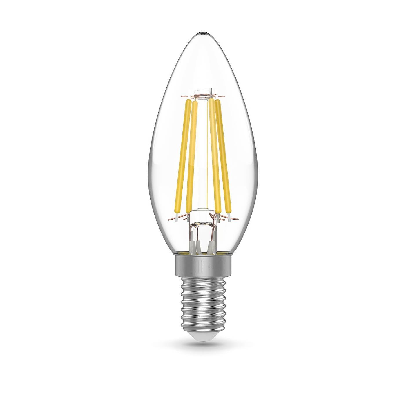Светодиодная лампа Gauss Basic Filament Свеча 1031115