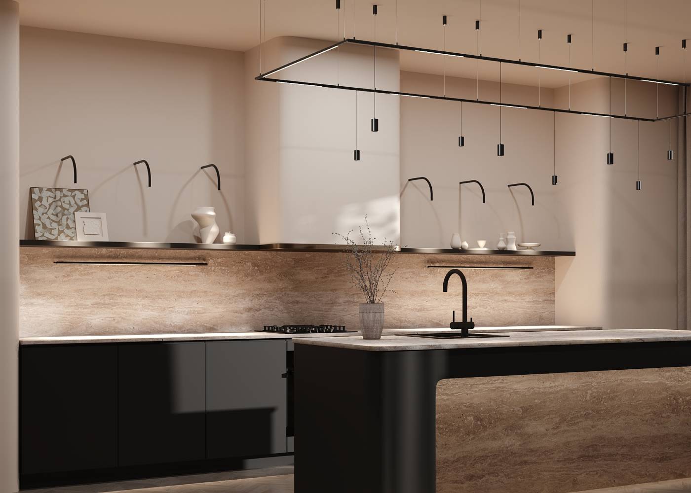 C105PL-3W3-6K-BS Трековый светильник Maytoni Focus LED C105PL-3W3-6K-BS