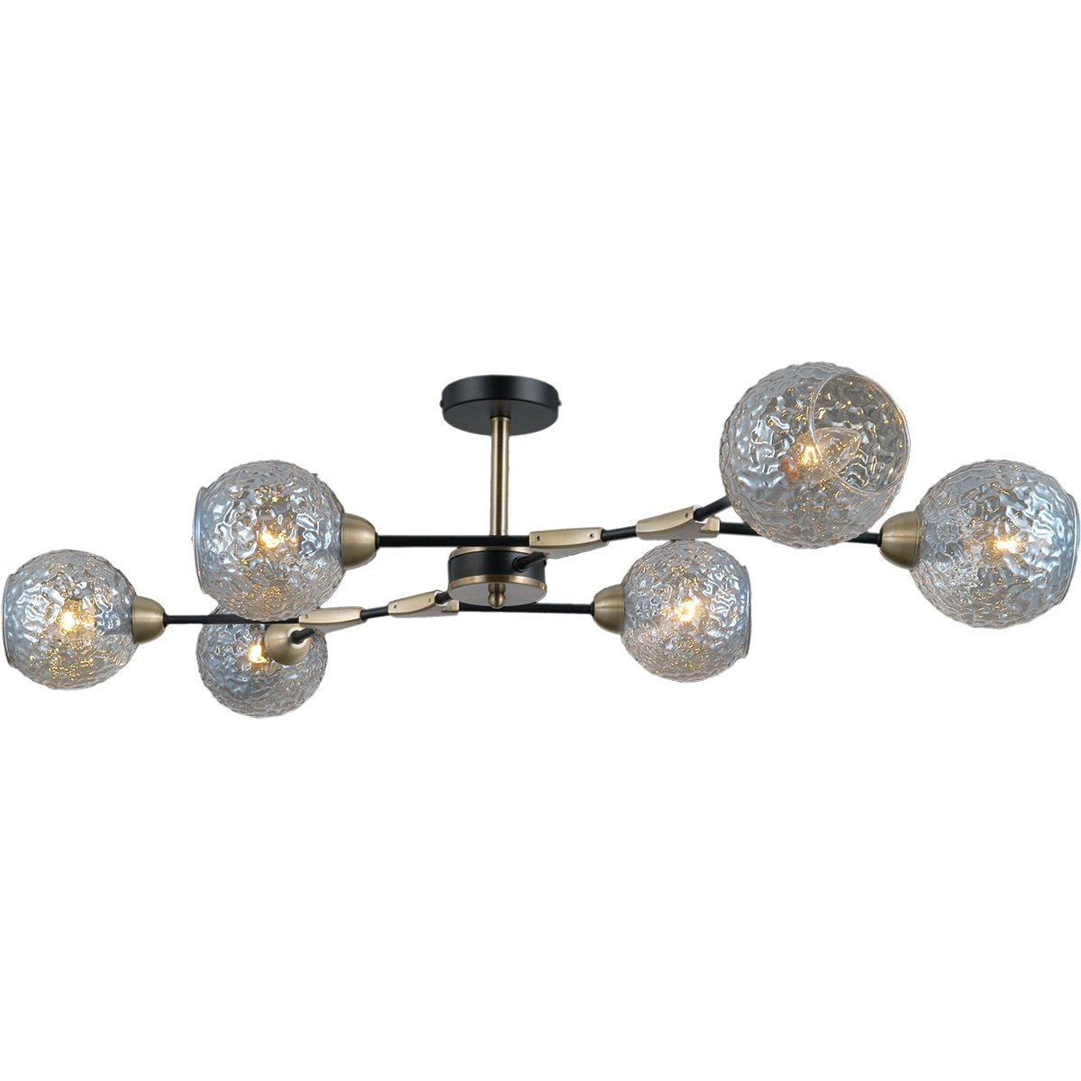 Потолочная люстра ILLUMICO IL0253-6CSQ-79 BK AB