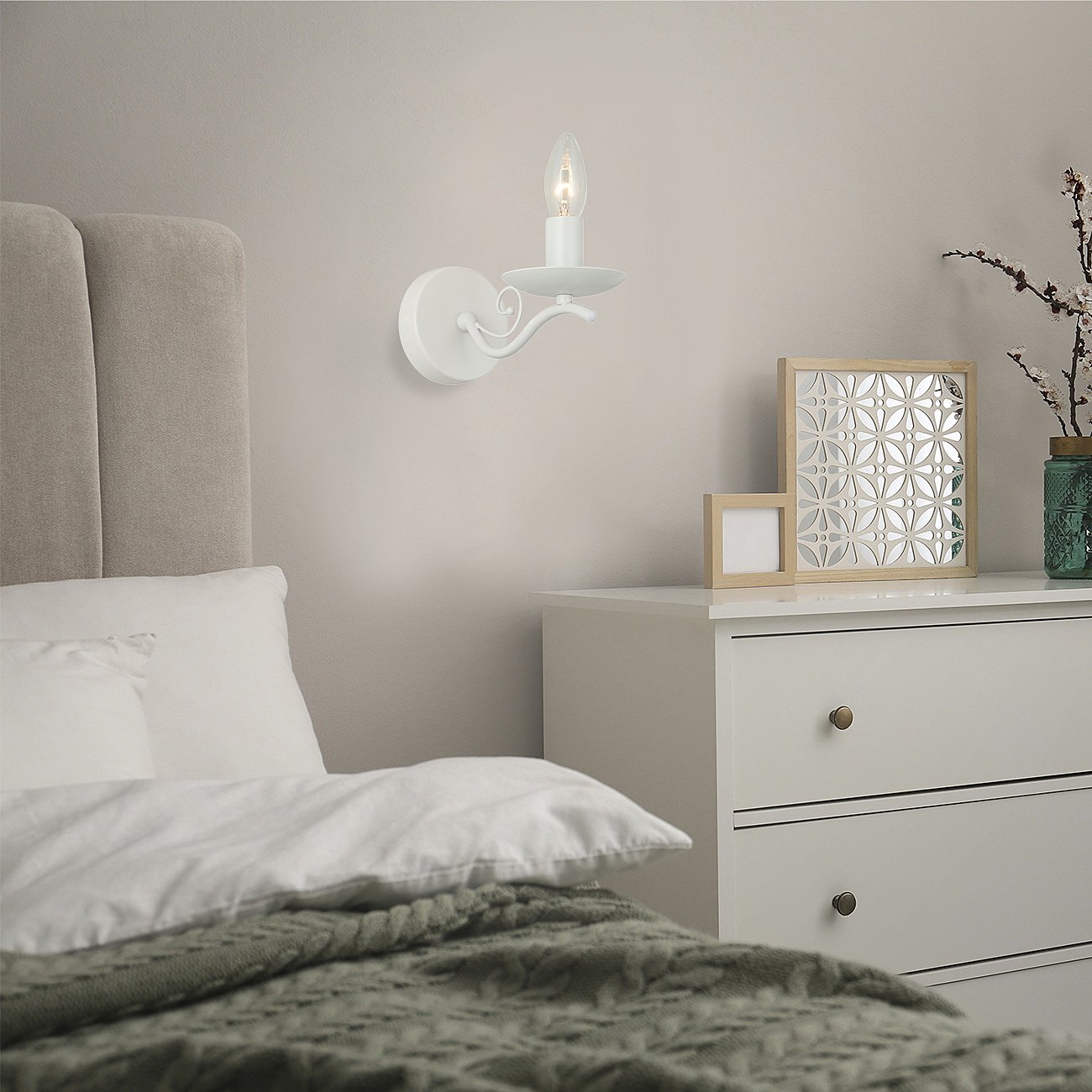 2103/1A White Настенное бра Escada Cantata 2103/1A White