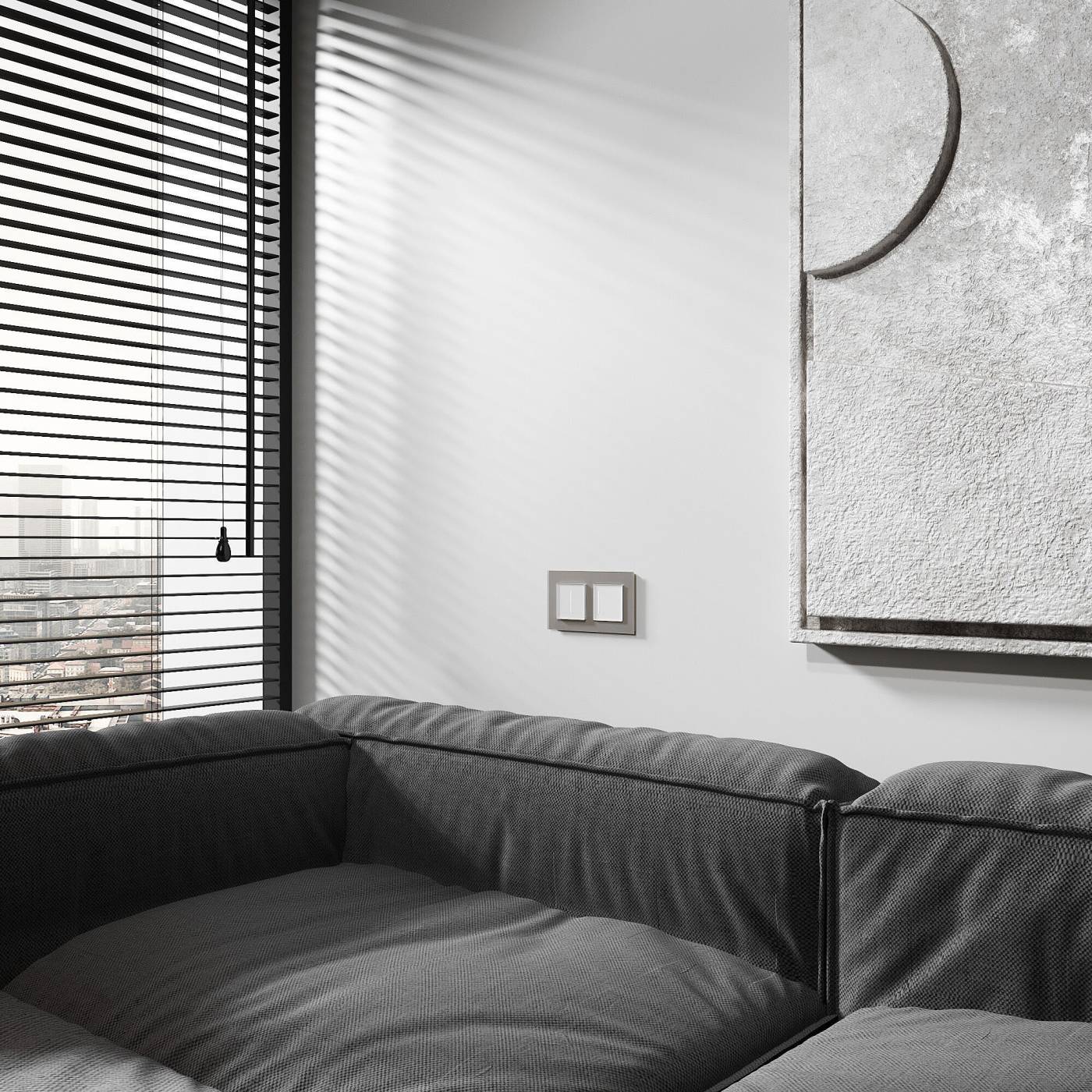 W0023117/ Рамка на 2 поста Senso (дымчатый, стекло soft-touch) Рамка Werkel Senso дымчатый soft-touch W0023117/ Рамка на 2 поста Senso (дымчатый, стекло soft-touch)