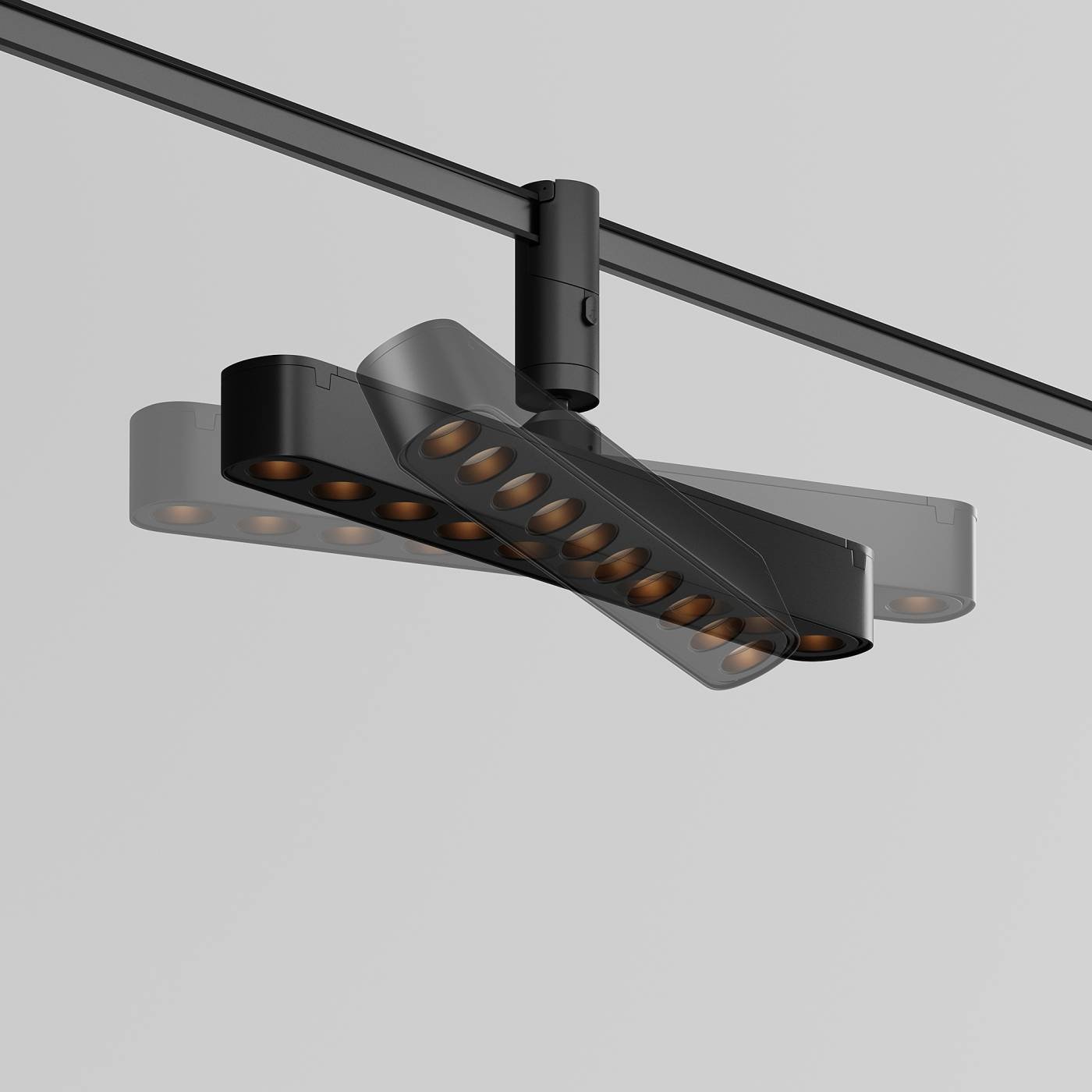 Трековый светильник Maytoni Points Rot TR203-1-10W3K-S-B