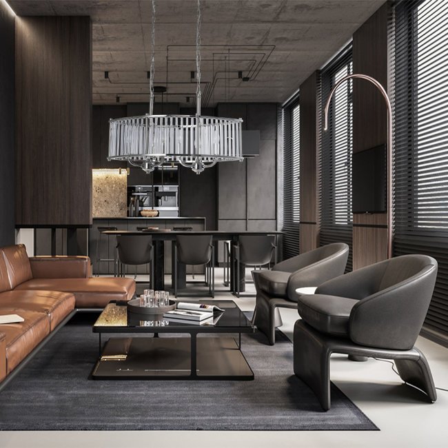 LH3062/6PO-NL-CL Подвесная люстра Lumien Hall Lenora LH3062/6PO-NL-CL