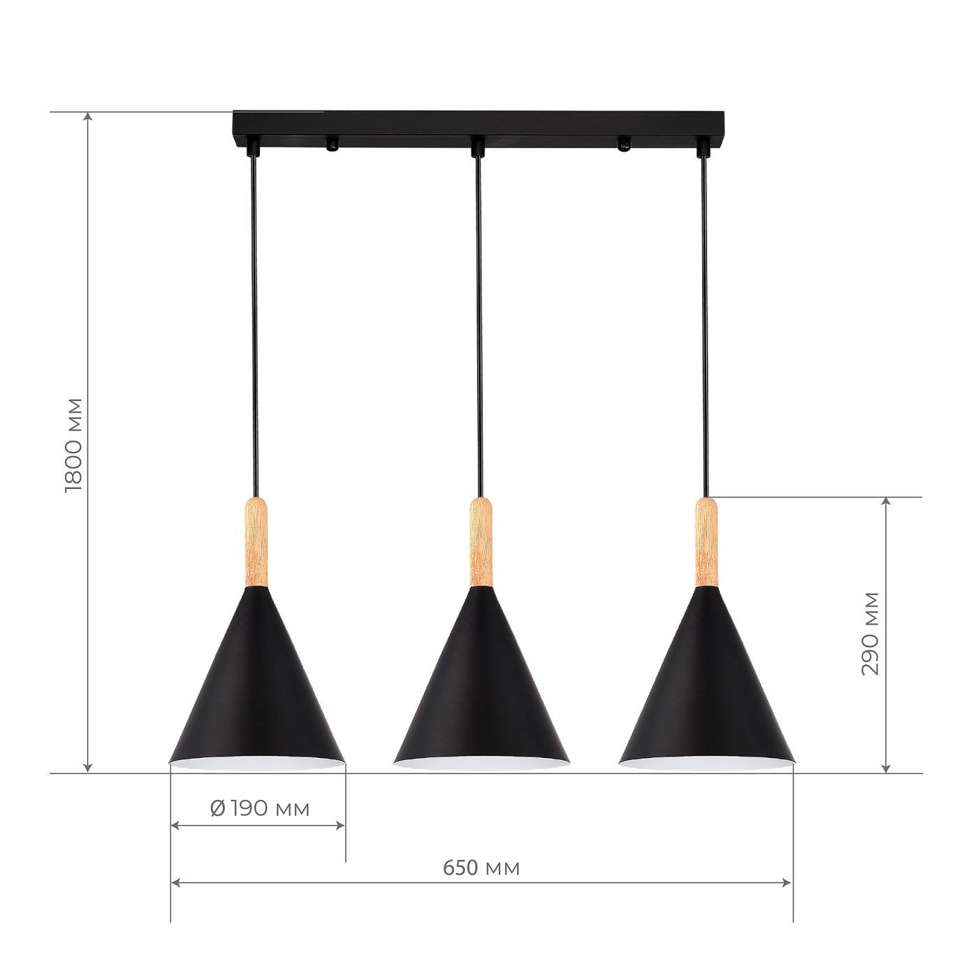 SLE1255-403-03 Светильник подвесной Evoluce Arket SLE1255-403-03