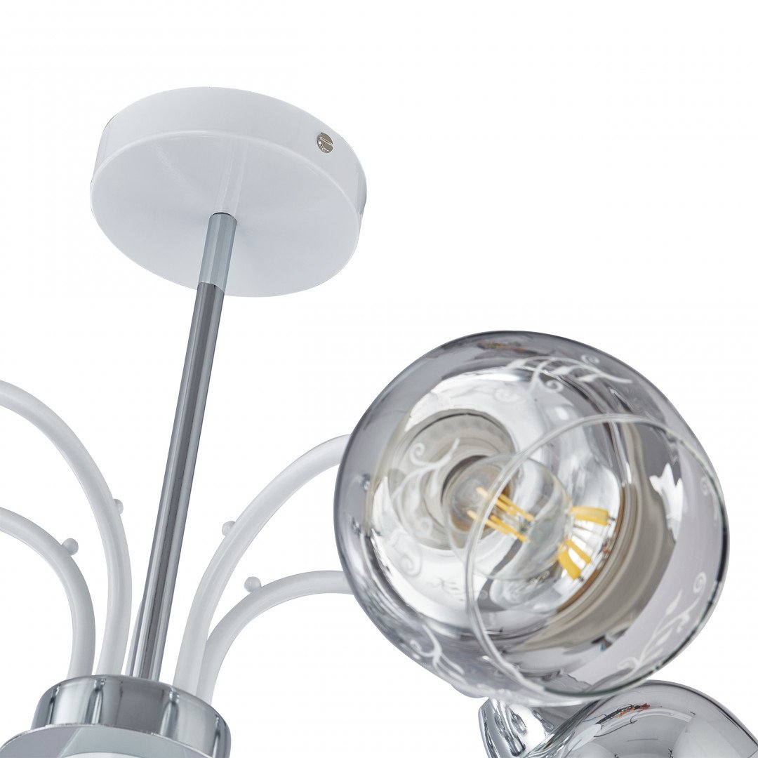 Потолочная люстра Arte Milano Napoli 326008/5A WH+CR
