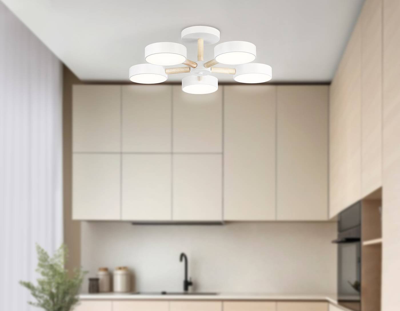 Потолочная люстра Ambrella LineTech FL4825
