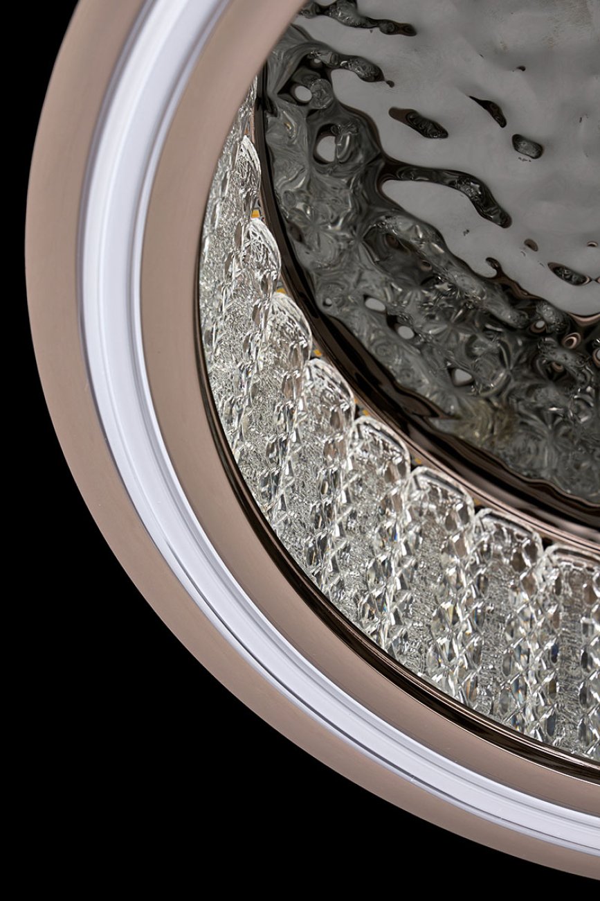 Светильник потолочный LEON Lumiere LE7769/500P Black Chrome