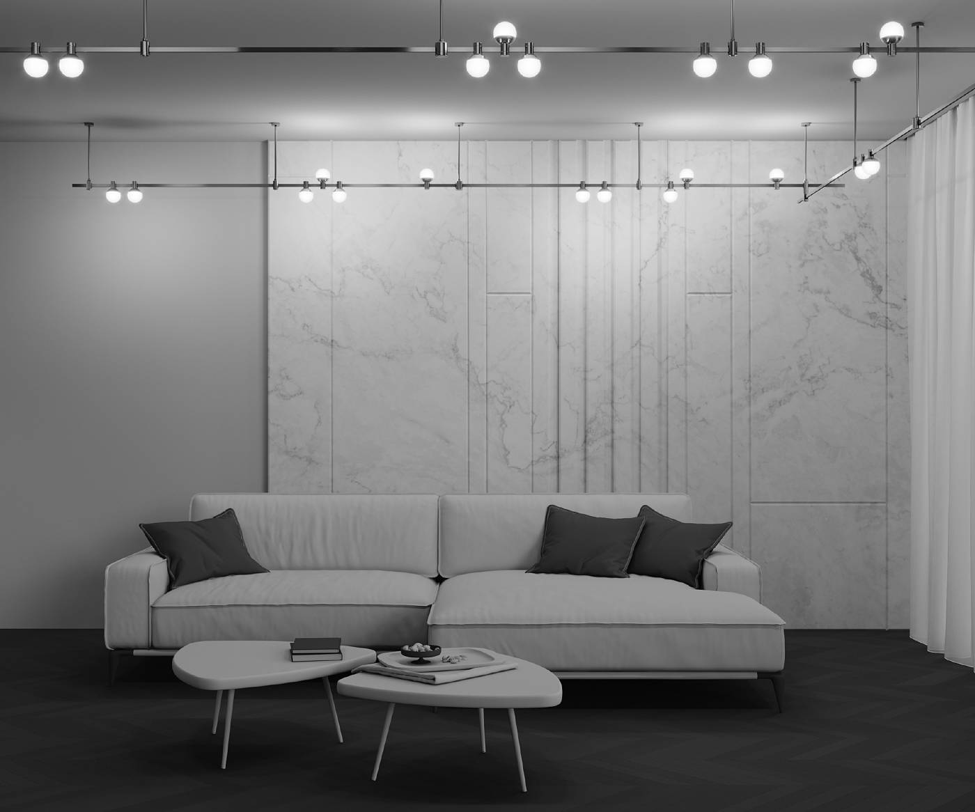 TR149-1-5W3K-BS Трековый светильник Maytoni Luna TR149-1-5W3K-BS