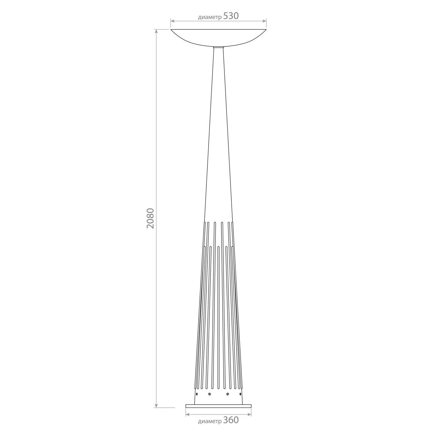 AFL-23176 Торшер Covali AFL-23176