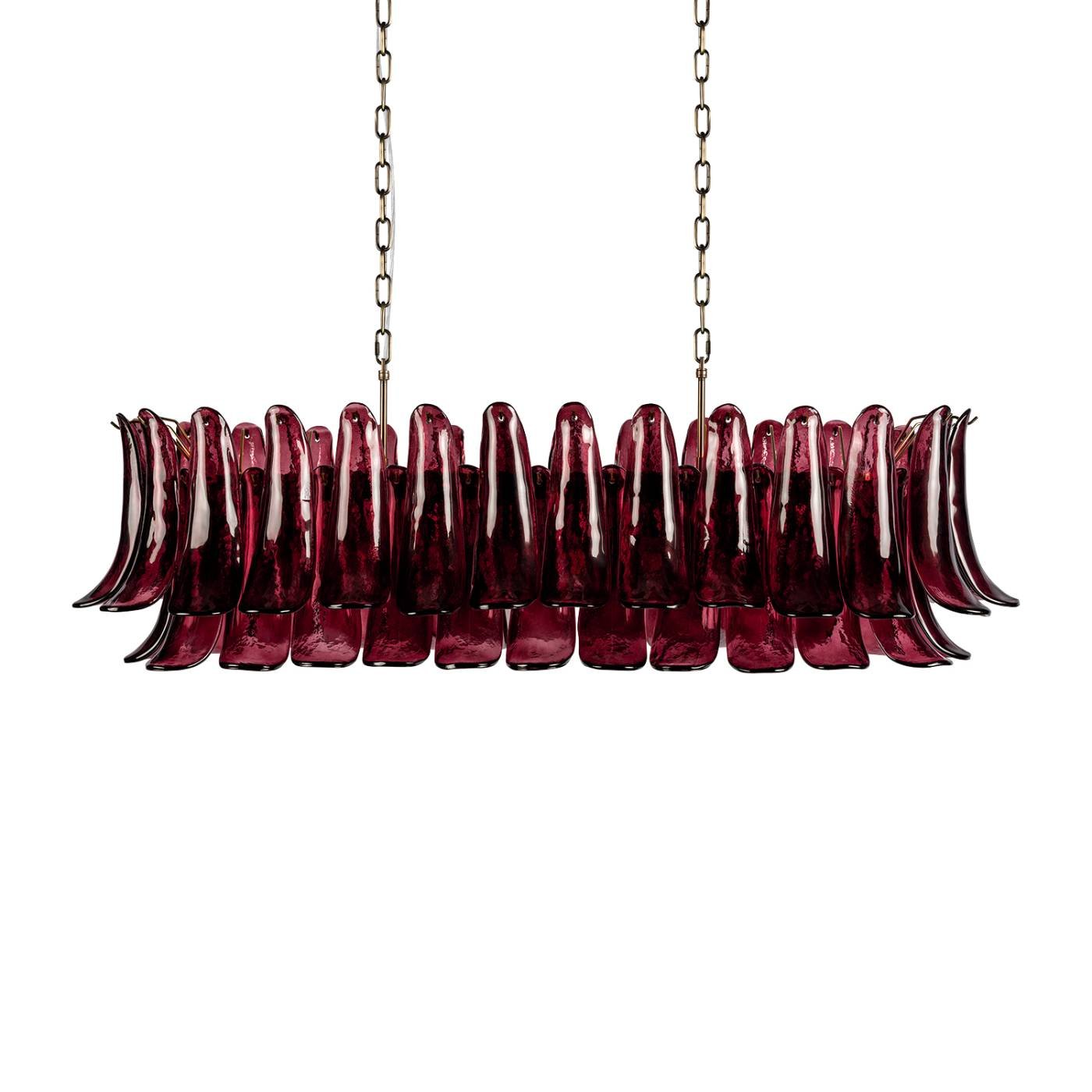 Подвесная люстра Lilou Loft It 10600/1200R Burgundy