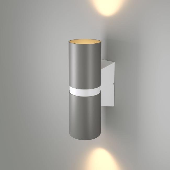 Liberty LED серый/белый (35124/U) Уличный настенный светильник Elektrostandard Liberty LED Liberty LED серый/белый (35124/U)