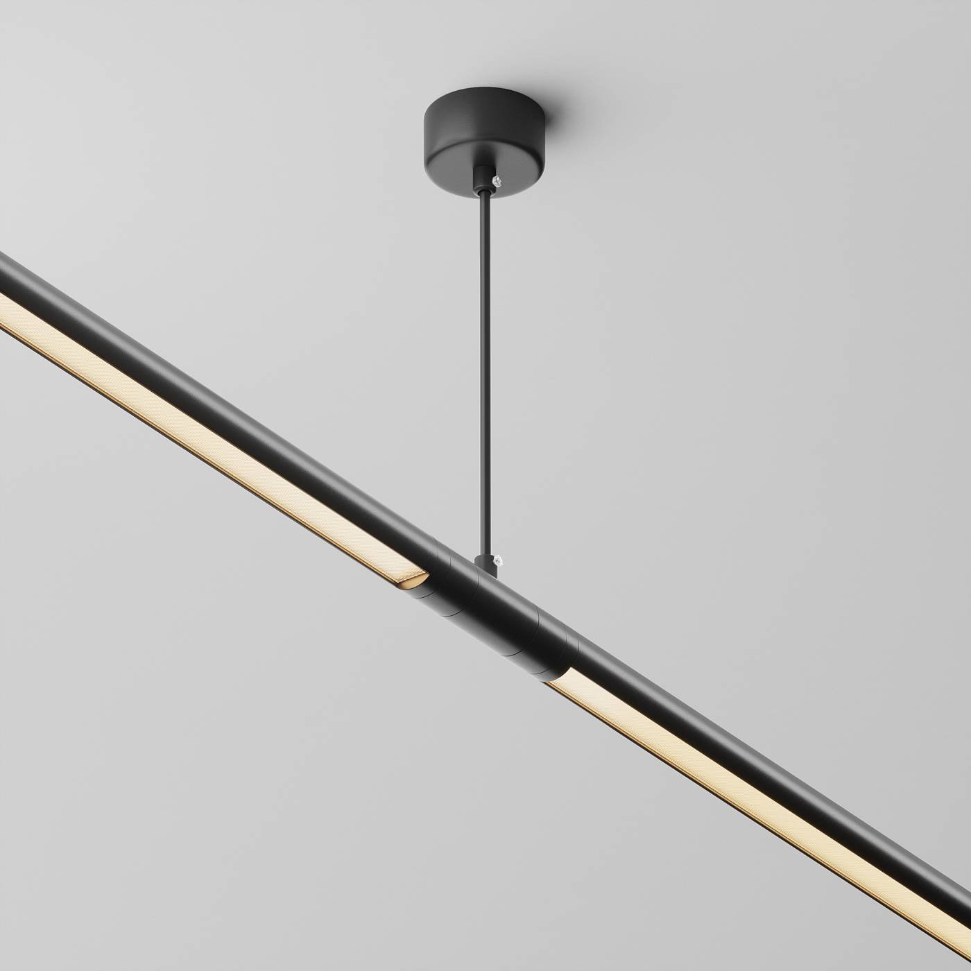 Прямой коннектор для системы Shelf с вводом питания Maytoni Accessories for system Shelf CA013IC-P-B