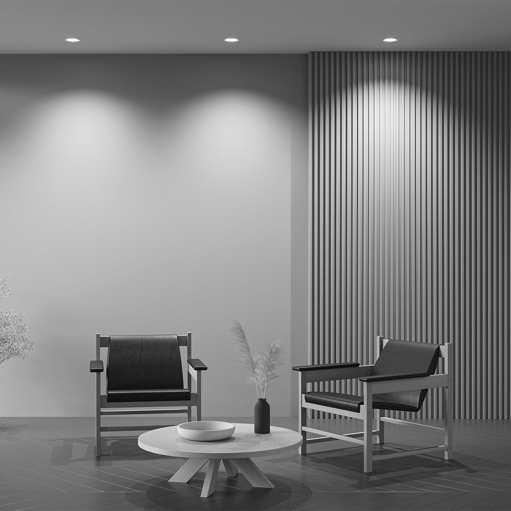 DL002-1-01-W-1 Встраиваемый светильник Maytoni Gyps Modern DL002-1-01-W-1