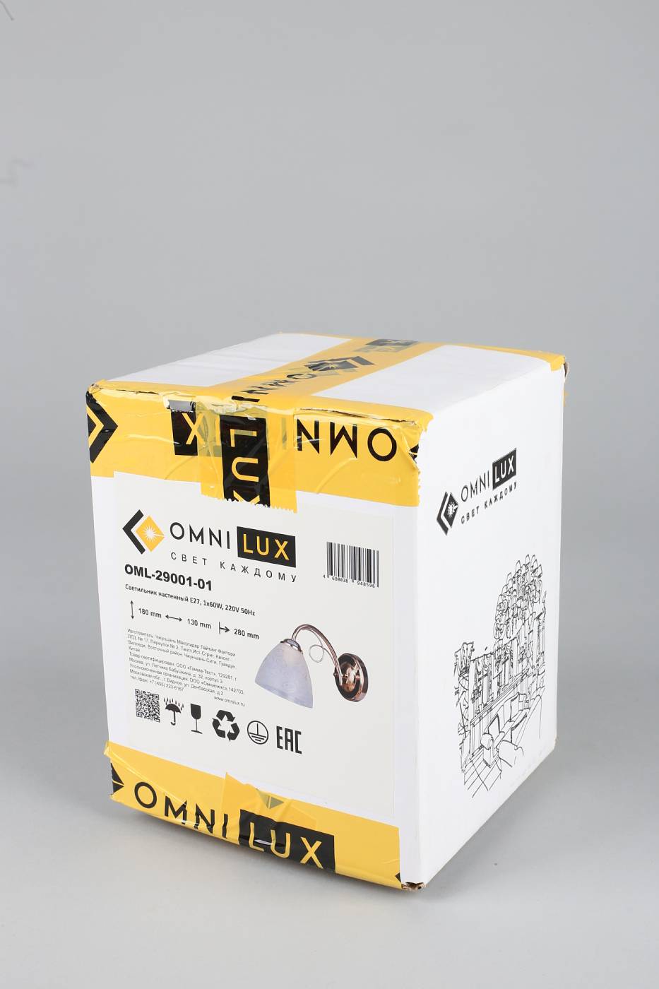 Настенное бра Omnilux Castellaro OML-29001-01