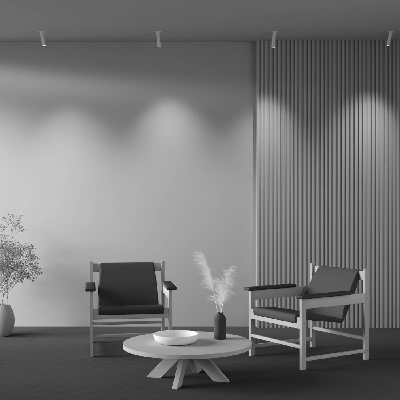 C140TRS-L200-7W3K-W Встраиваемый светильник Maytoni Focus T C140TRS-L200-7W3K-W