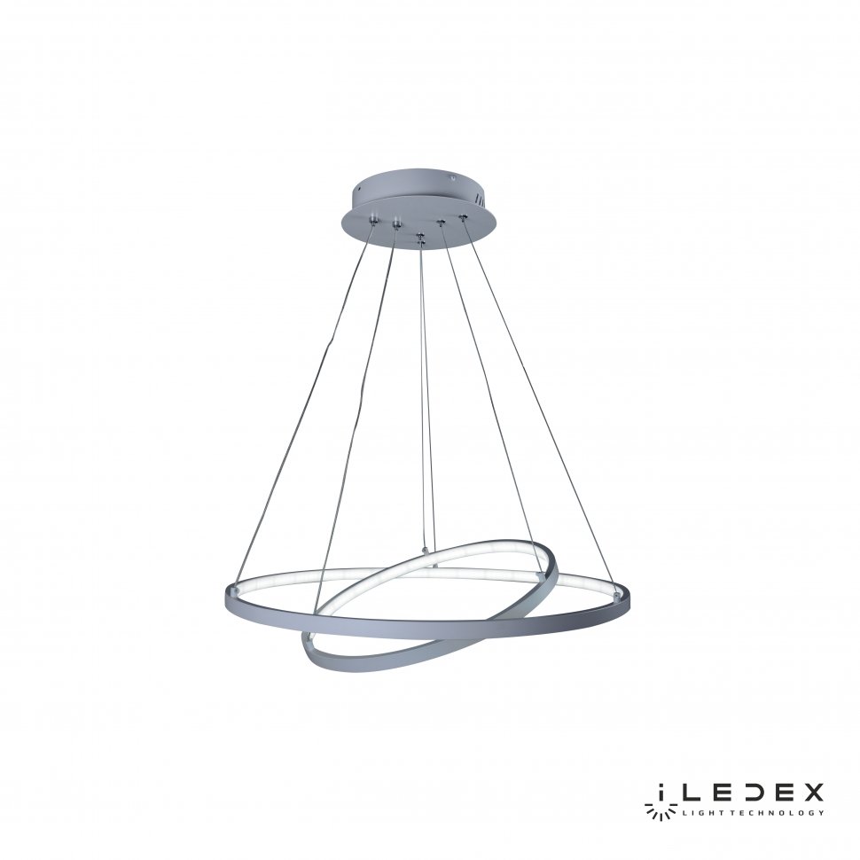Подвесная люстра ILedex Axis D098-2 (600x400) WH