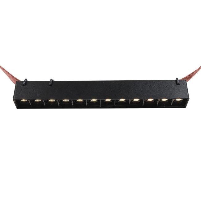 DK5570-BK Cветильник для трека-ремня Denkirs Belty Grill DK5570-BK