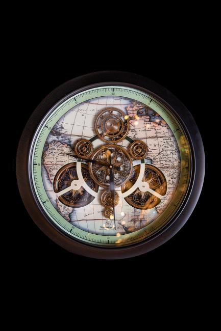 Настенные часы Teona Decor Montre TD5202 Black