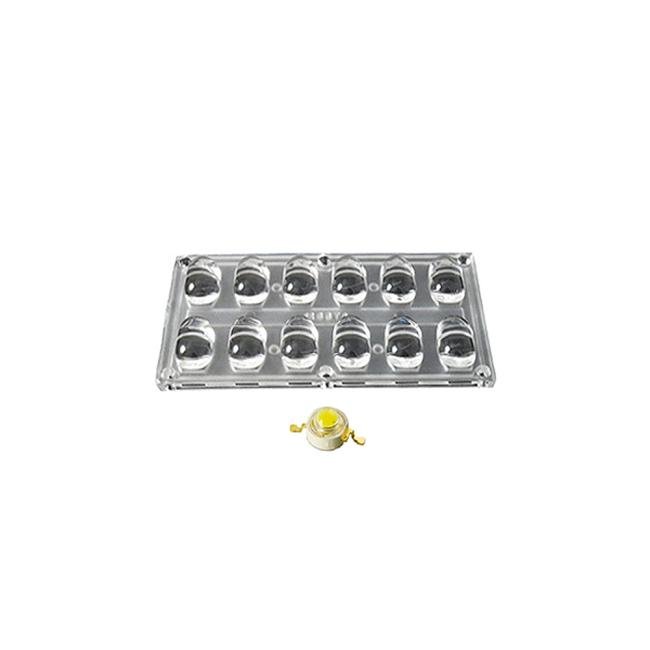 016078 Блочная линза для мощных светодиодов Emitter Arlight 016078