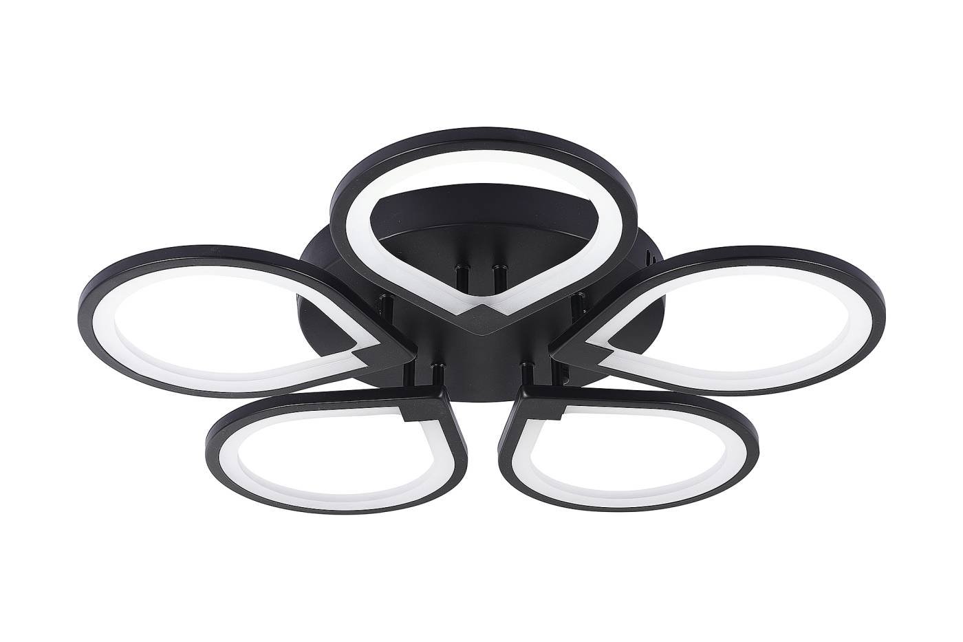 Потолочная люстра Natali Kovaltseva Singl INNOVATION STYLE 83042 BLACK