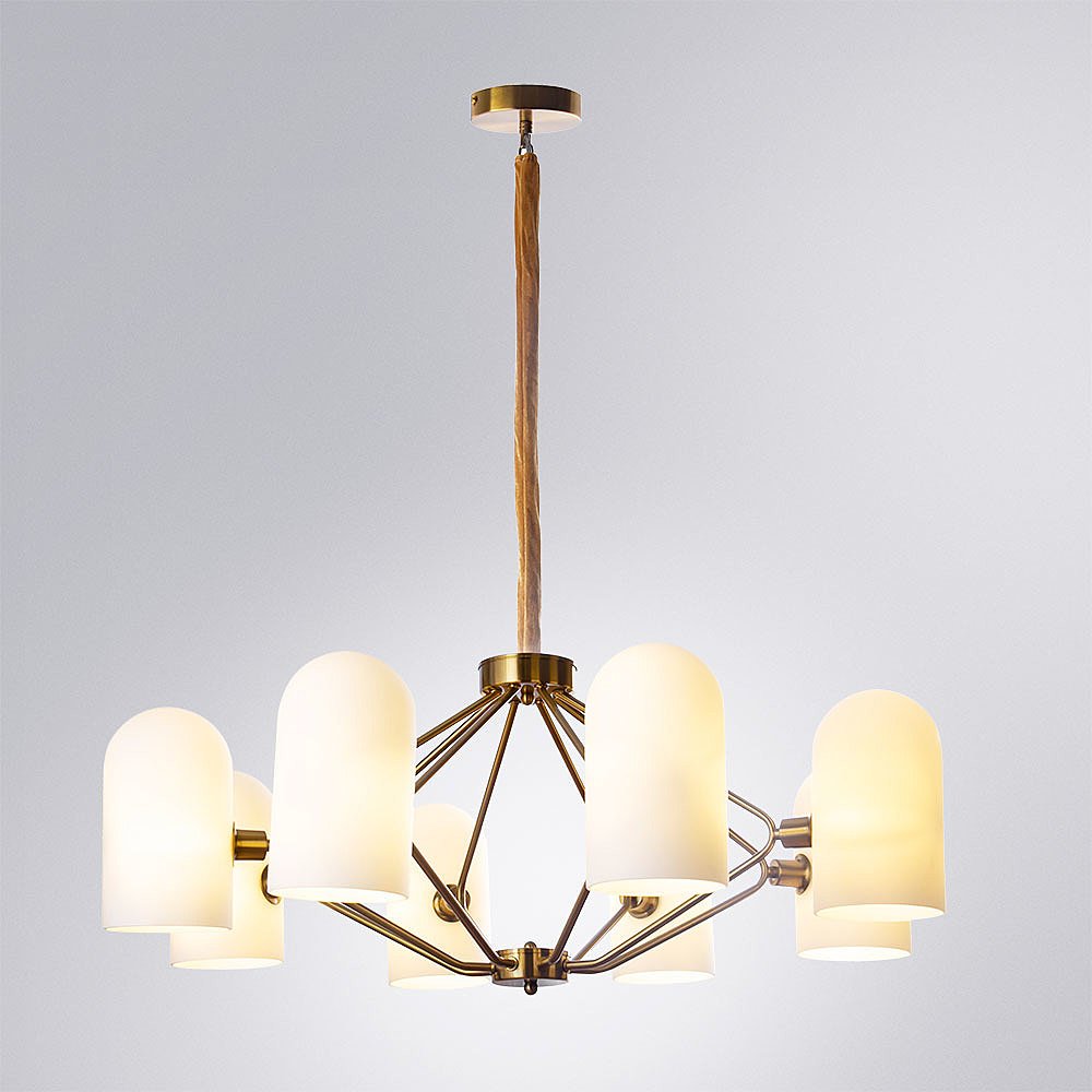A5454LM-8PB Подвесная люстра Arte Lamp Cassel A5454LM-8PB
