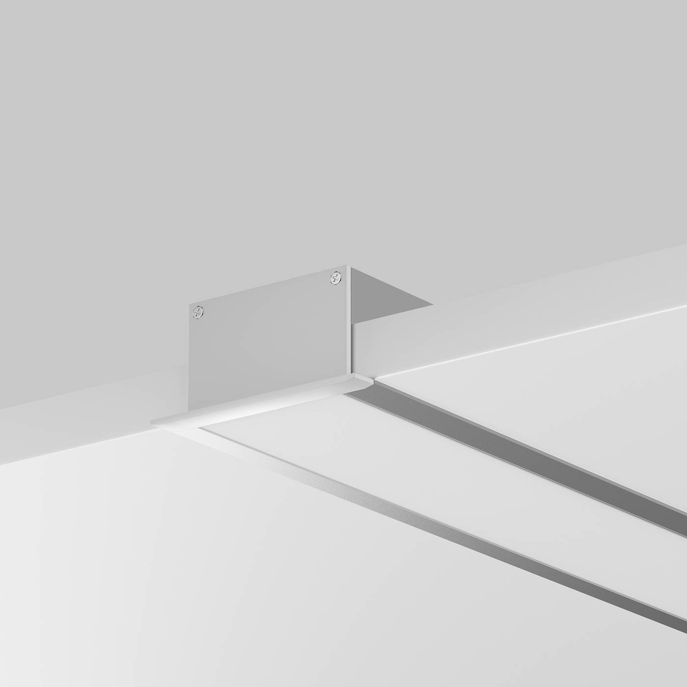 642003 Заглушка для профиля Maytoni Встраиваемый с накладным фланцем профиль 642003