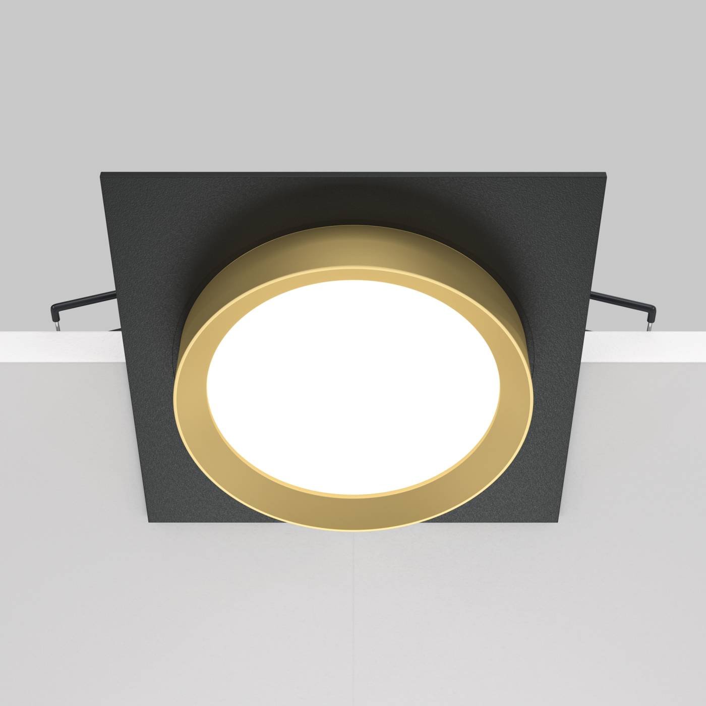 DL086-GX53-SQ-BG Встраиваемый светильник Maytoni Hoop DL086-GX53-SQ-BG